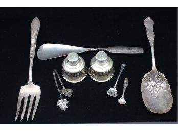 Sterling Silver Serving Pieces & Candlesticks  6 Troy Ounces