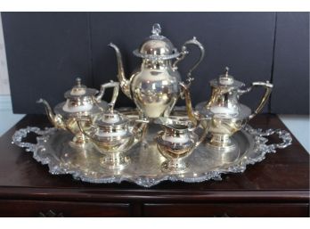 Stunning Silverplate Tea Set