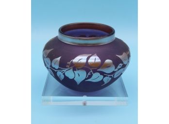 Signed Lilac Bowl