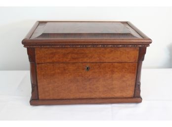 Exquisite Antique Mahogany Box