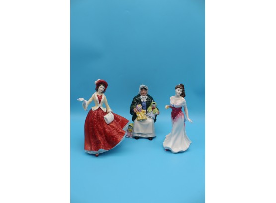 Royal Doulton Figurines - Lot S-1995,1999,1983!