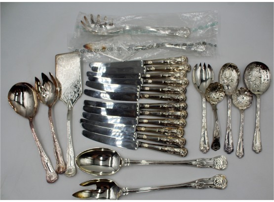 Sheffield Assorted Silver Plate Pieces