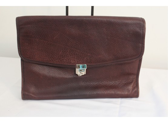 Mens Leather Clutch/briefcase