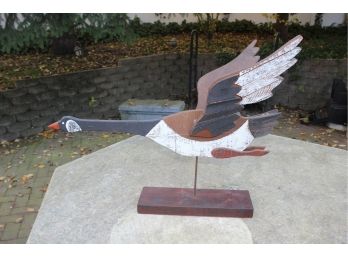 Flying Wood Goose