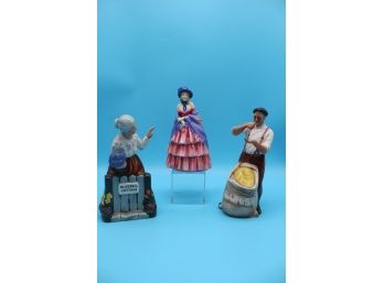 Royal Doulton Figurines - Lot K= 1983,1988