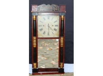 Antique Wall Clock By Chauncy Boardman