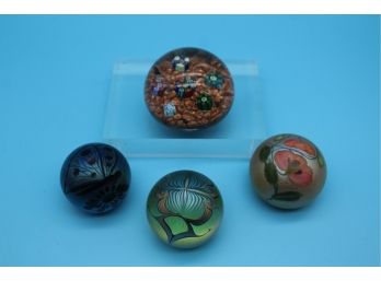 Signed & Etched Paperweights