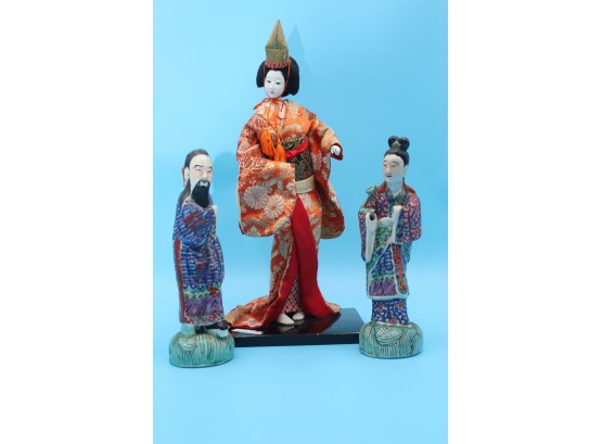 Trio Of Asian Dolls - Shippable