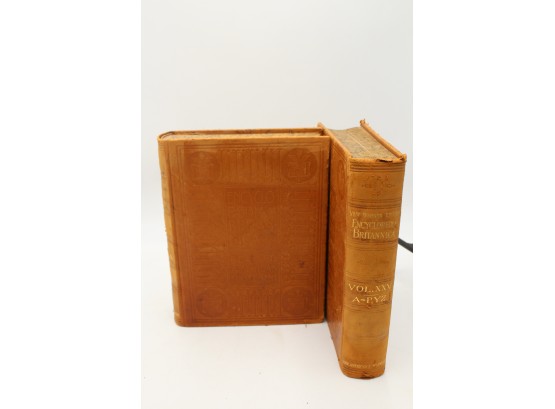 1903 LEATHER Encyclopedia Britanica Set 31 VOLUMES!