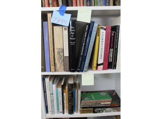 2 Shelves Of Books             Lot D