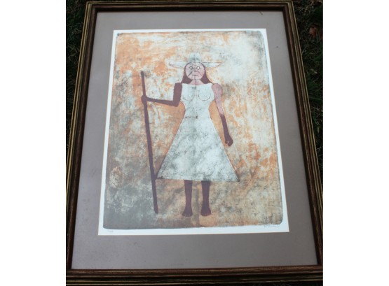 Signedand Numbered  Lithograph