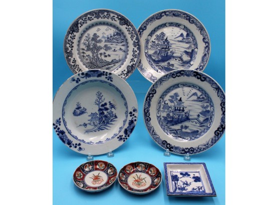 Collection Of Asian Plates