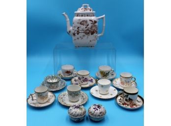 19th C Antique Tea Collection