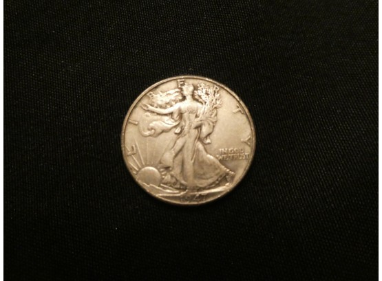 1947 Silver Walking Liberty Half Dollar