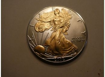 1 Oz 2002 American Fine Silver Dollar Coin