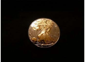 1 Ounce Fine Silver Uncirculated Liberty  Eagle Coin