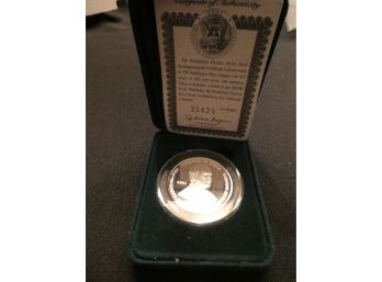 1 Full Ounce .999 Silver-George W. Bush & Al Gore Silver Proof Medallion