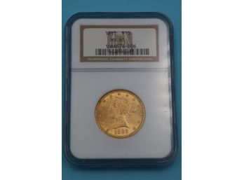 1893 GOLD MS61 $10 Liberty Head Variant