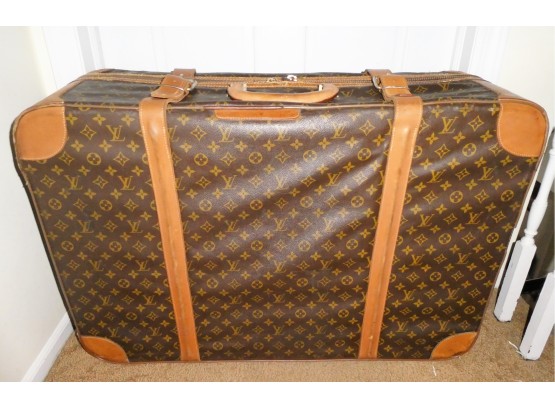 Vintage Louis Vuitton Suitcase - A -   Pair See Lot #7941