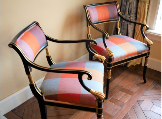 Custom Karges Armchairs -