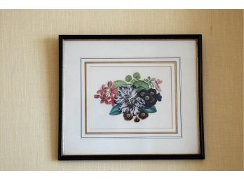 Cutout Watercolor Of Flowers - Shippable