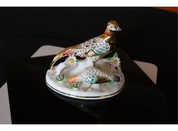 J.T. Jones Crown Staffordshire Golden Pheasant-shippable