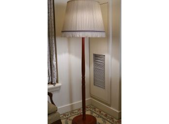 Standing Lamp With Fringed Shade