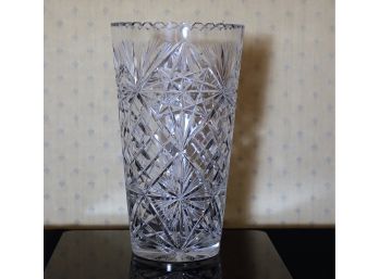 Cut Crystal Vase - Shippable