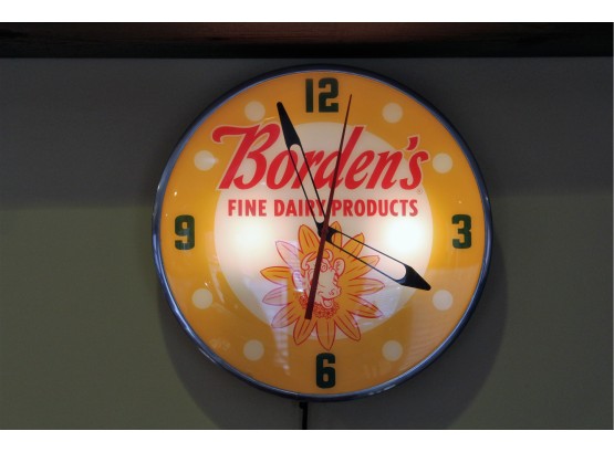 Vintage Working Borden Clock