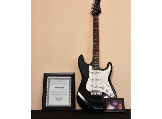 Vince Gill Signed Guitar
