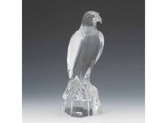 Huge!!!  Baccarat Crystal Falcon  ( Eagle) Over 6 Pounds Of Crystal!!