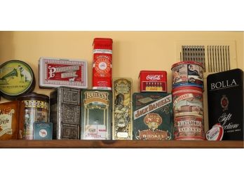 Collection Of Tins - Lot B