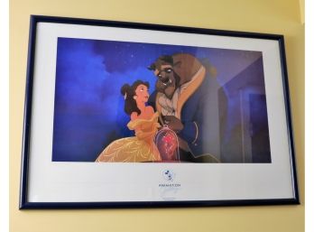 Beauty & The Beast Animation Print