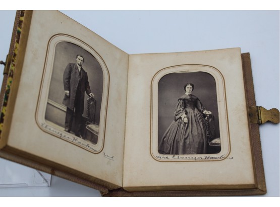 1800's Antique Victorian Photo Album-shippable