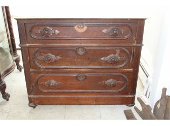 Victorian Dresser With Marble Top