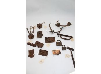 Antique Metal Locks, Keys & More - Shippable