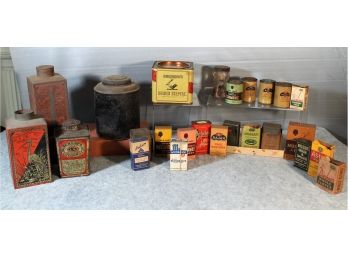 Antique Tins & Spices - Shippable