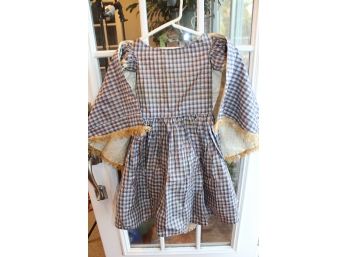 Adorable Vintage Childs Dress  And Scarf- Shippable