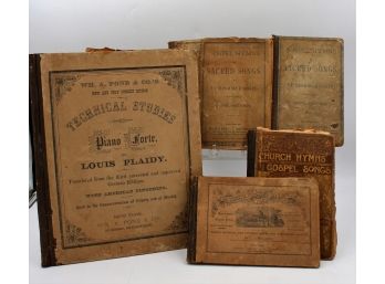 Antique Church Music Books- Shippable