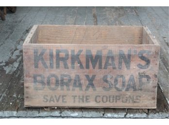 Antique Soap Box