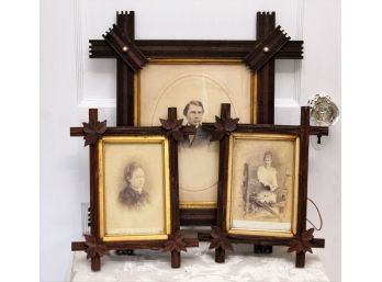 Trio Of Antique Photos - Shippable