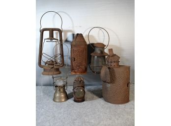 Antique Candle Lights & Lanterns - Shippable