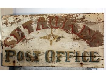The Old Setauket N.Y,-Post Office Sign