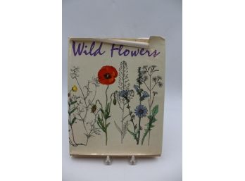 Vintage Wildflower Book With Plates-shippable