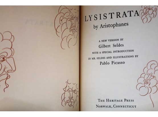 Lysistrata By Aristophanes With Picasso Illustrations