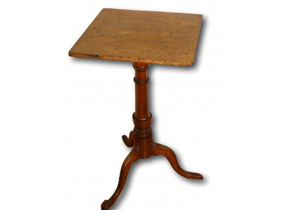 19th Century Square Top Side Table