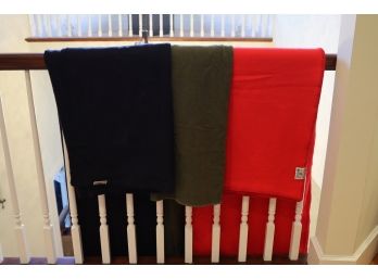 Trio Of Wool Blankets - Shippable