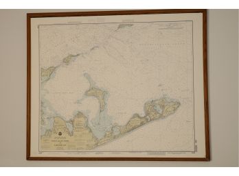Block Island Sound & Gariners Bay Map- Shippable