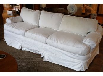Robert Allen Slip-covered Sofa