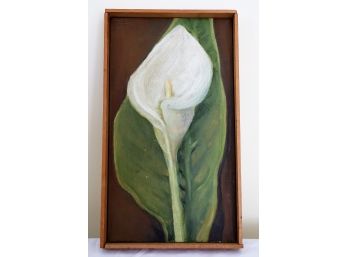 Lily Oil Painting On Canvas - Shippable